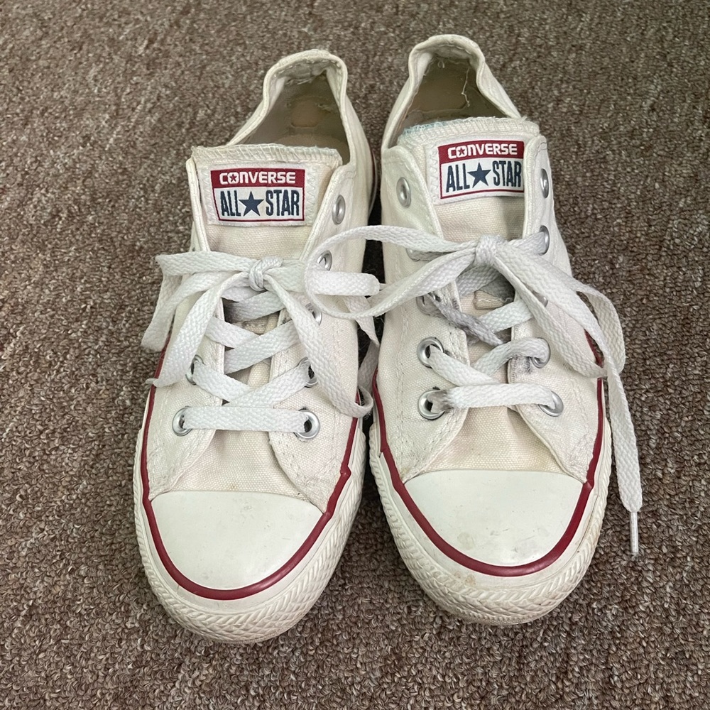 White Converse